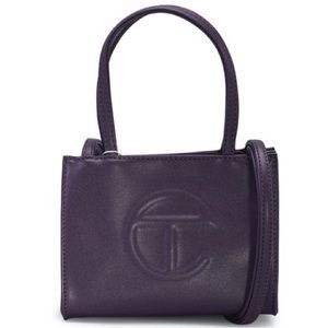 Eggplant Telfar mini purse